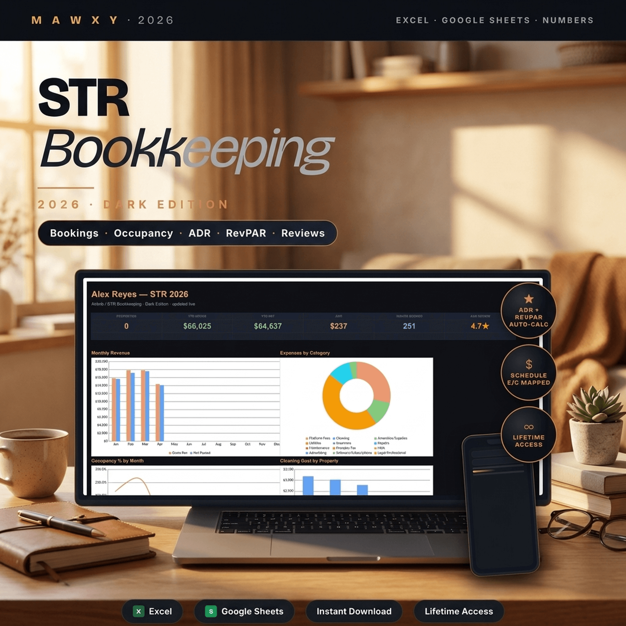 STR / Airbnb Bookkeeping