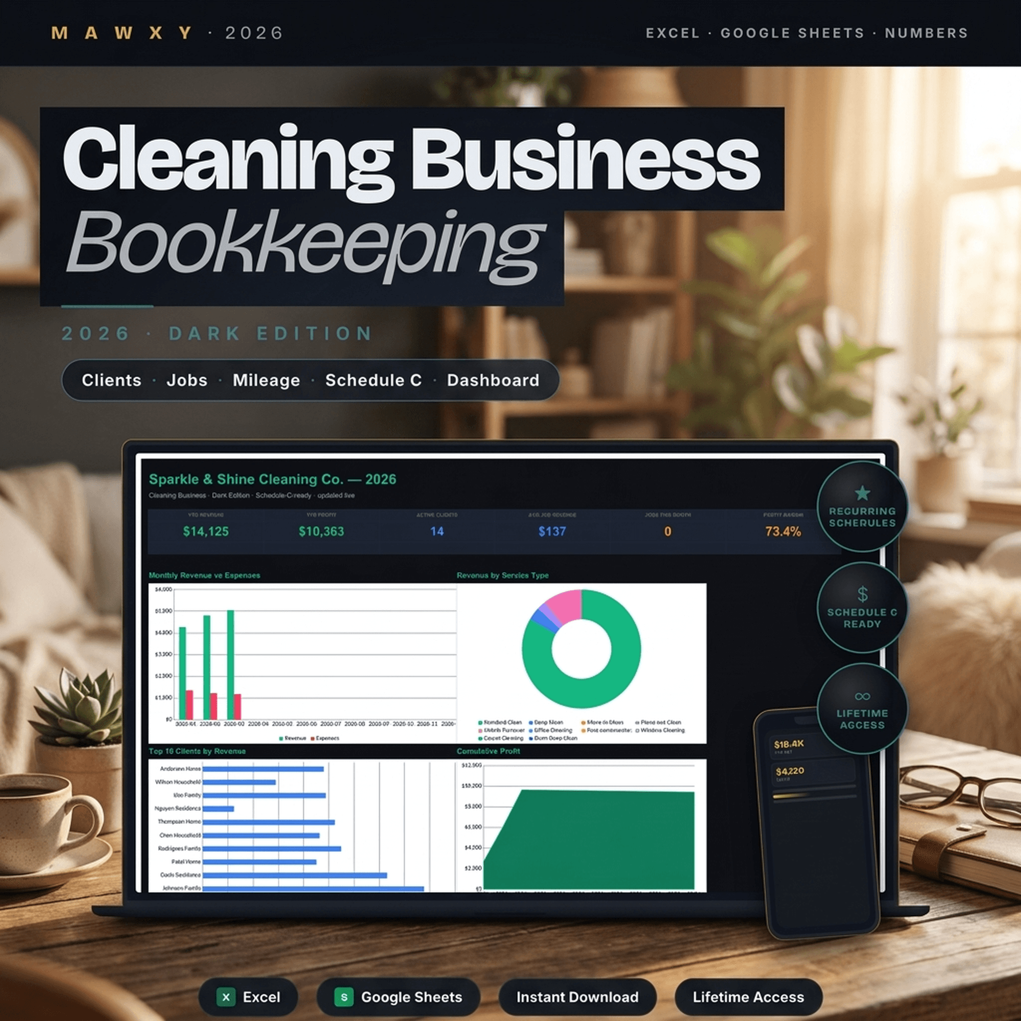 Cleaning Business Bookkeeping
