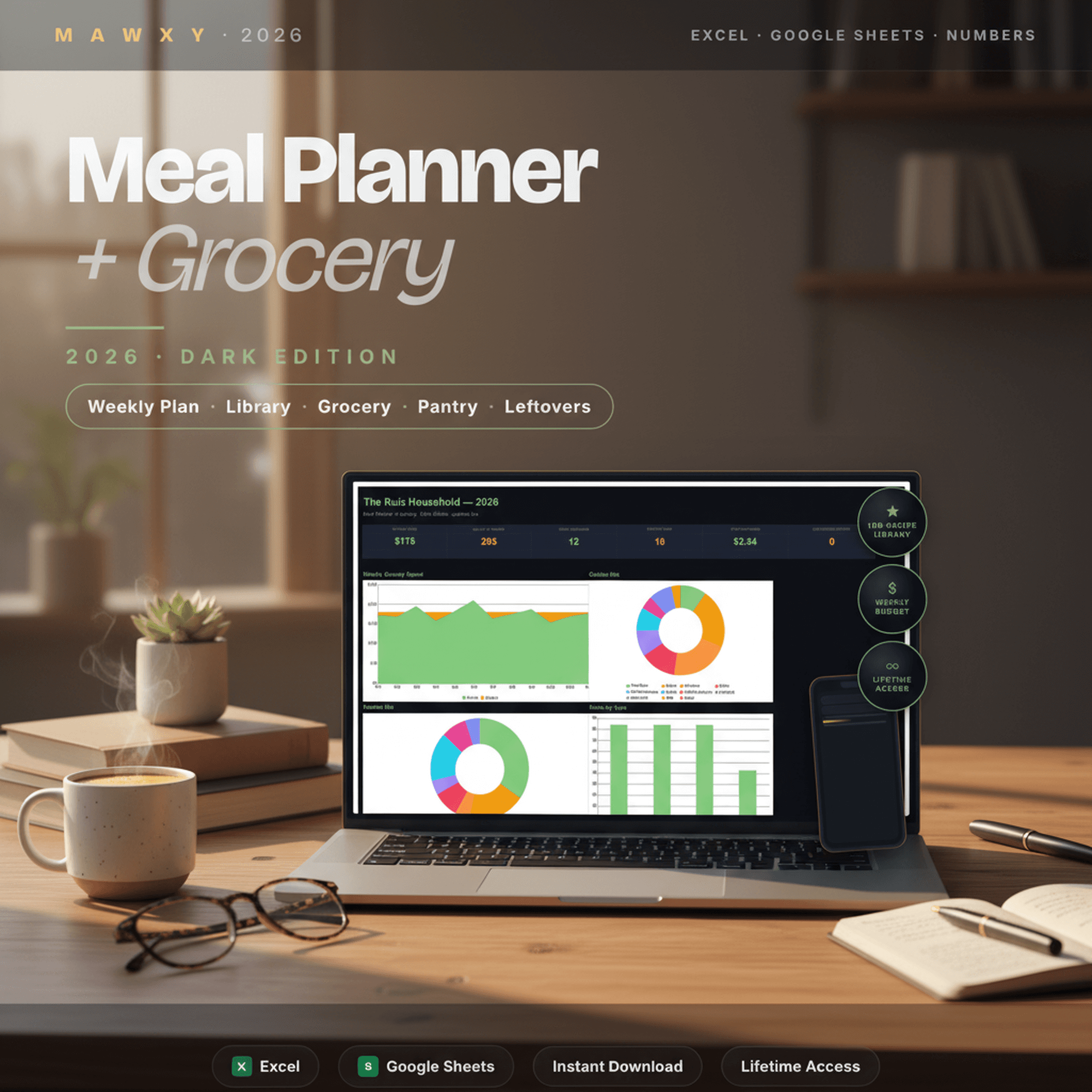 Meal Planner + Grocery