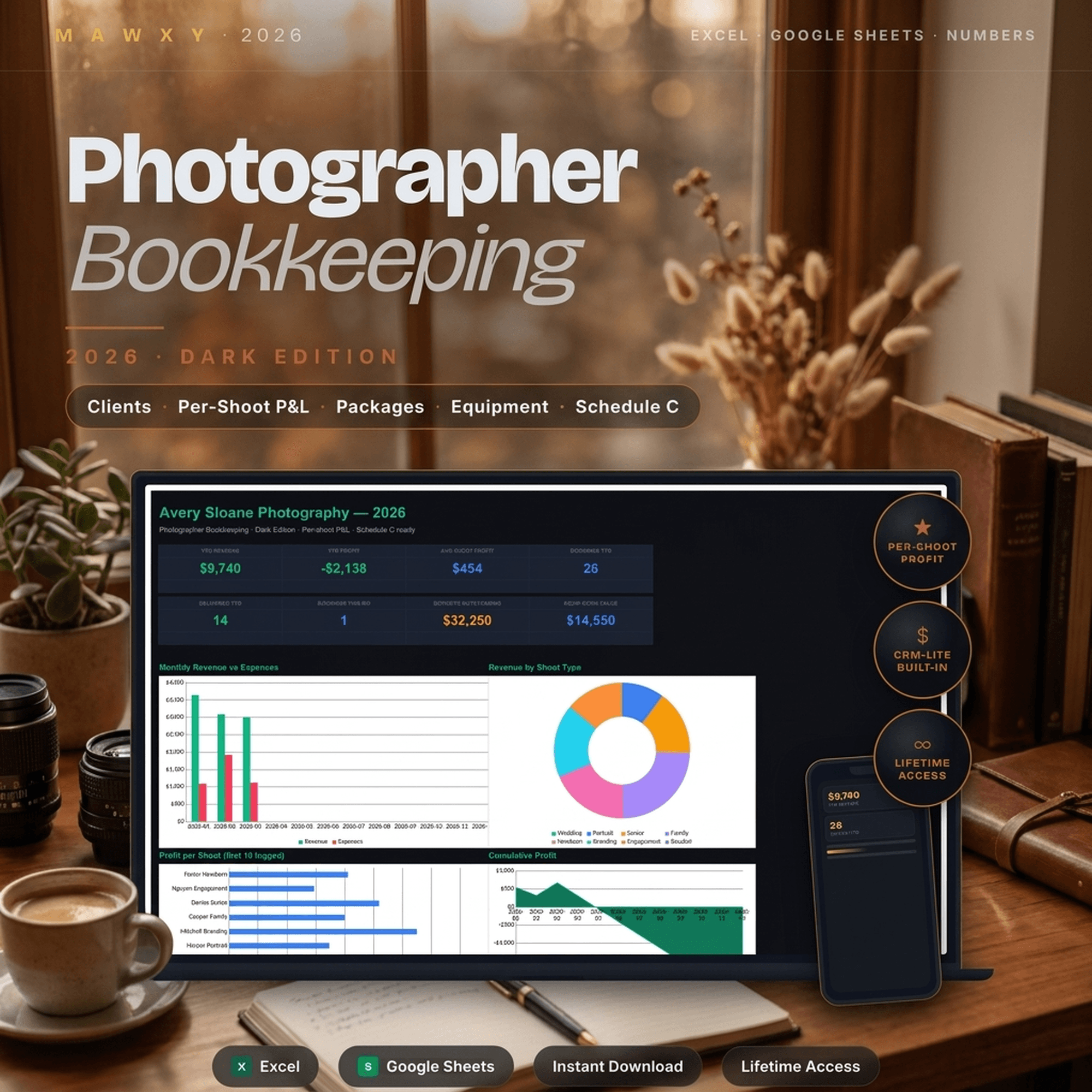 Photographer Bookkeeping